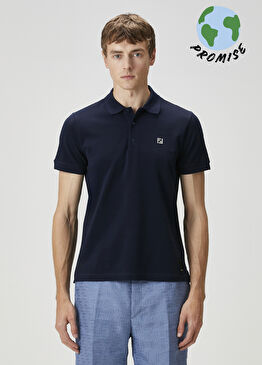 Lacivert Polo Yaka T-shirt