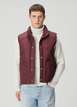 Bordo Puff Yelek