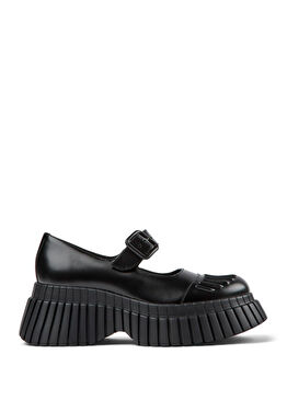 Pxi Siyah Platformlu Kadın Ayakkabı