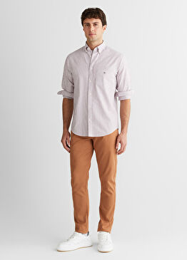 Kahverengi Slim Fit Erkek Pantolon