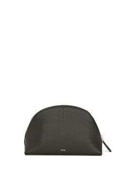 Siyah Small Kadın Deri El Portföyü