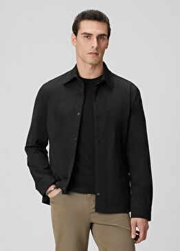 N-Tech Siyah Dış Gömlek