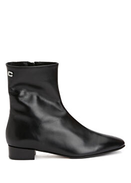 Aiglon Siyah Kadın Deri Bot