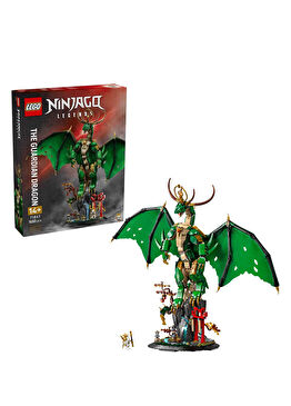 NinjaGo Muhafız Ejderha 1650 Parça 14+ Yaş Usta Wu Minifigürü İçeren Yaratıcı Yapı Oyuncağı 71847