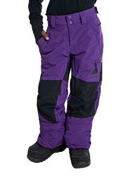 Skylar Mor Unisex Çocuk Snowboard Pantolonu
