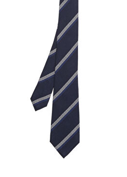 Lacivert İpek Kravat