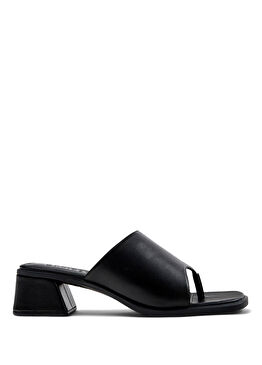 Kora Sandal Siyah Deri Kadın Sandalet K201738-001