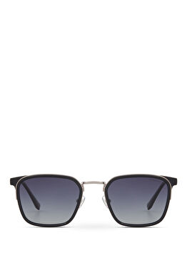DS 2370 C2 Kare Siyah Gri Metal Erkek Güneş Gözlüğü