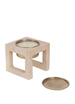 Cubic Vertino Bej Mermer Mumluk