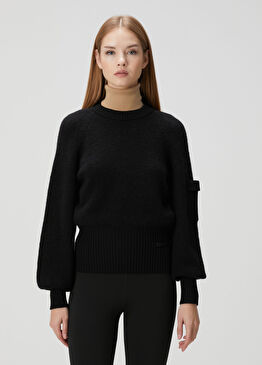 Sauble Siyah Yün Kazak