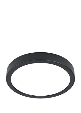 Argolıs 2 Siyah Galvanizli Çelik Tavan Armatür Dış Mekan Aydınlatması 28,5 cm