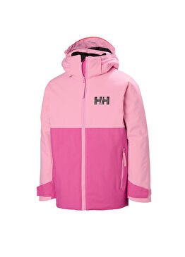 JR Traverse Pembe Kapüşonlu Unisex Çocuk Mont