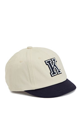 Lacivert Logolu Kadın Şapka