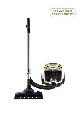 VCC 6 CycloneX DualControl B&W Toz Torbasız Turbo ve LED Başlıklı Elektrikli Süpürge