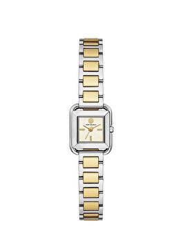 TBW6027 Altın Rengi Metalik Gri Çelik Kadın Kol Saati