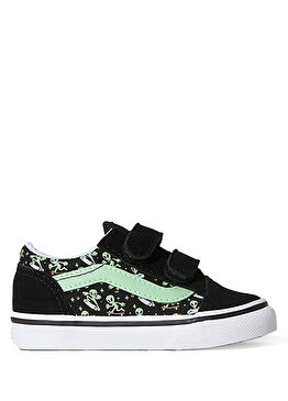Old Skool Siyah Yeşil Unisex Çocuk Sneaker