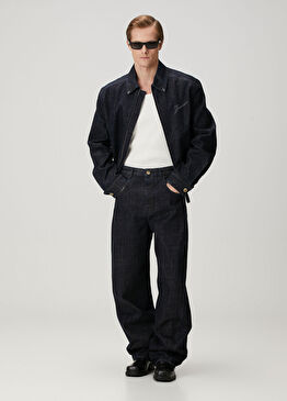 Koyu Lacivert Jean Pantolon