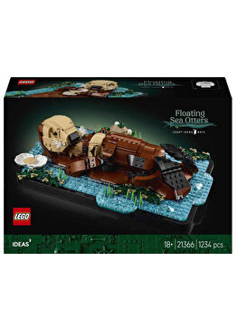 Ideas Yüzen Deniz Samurları 1234 Parça 18+ Yaş Dekoratif Yapı Oyuncağı 21366 