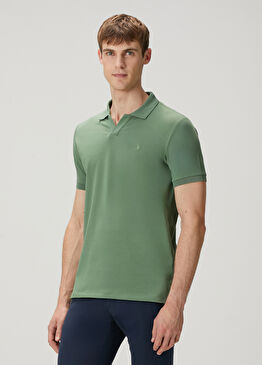 Yeşil Polo Yaka T-shirt