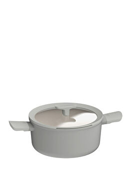 Balance Moonmist Yapışmaz Seramik Kapaklı Alümiyum Tencere 24 cm