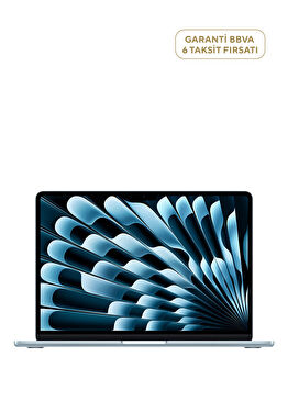MacBook Air 13" M4 Çip 10 Çekirdekli CPU 10 Çekirdekli GPU 16GB Bellek 512GB SSD Gök Mavisi Laptop MC6U4TU/A