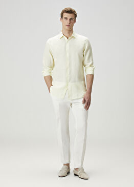 Beyaz Formal Pantolon