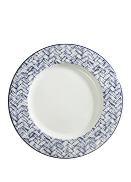 Serengeti Basket Weave Porselen Tabak 33 cm