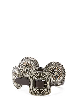 Kahverengi Kadın Deri Kemer