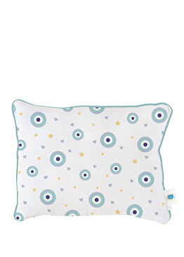 %100 Pamuk Le Nazar Müslin Bebek Yastığı 45x35 cm