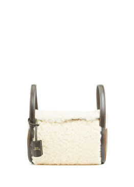 Kahve Krem Kadın Yün Çanta