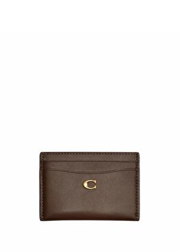 Kahverengi Kadın Deri Kartlık