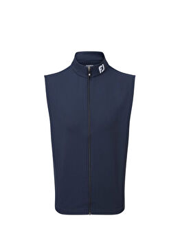 Tam Fermuarlı Lacivert Erkek Golf Yeleği