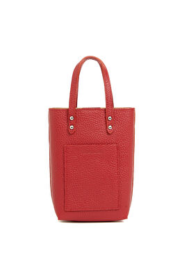 Bordo Kadın Deri Çanta