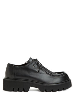 Buffy Siyah Kadın Deri Loafer