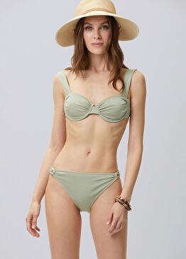 Yeşil Bikini Üstü