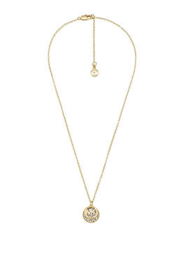 MKJ0237-710B Altın Rengi Pirinç Kadın Kolye