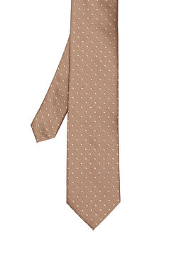 Kahverengi Desenli Kravat