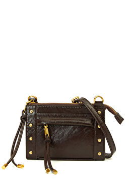 Kahverengi Kadın Postacı Çanta