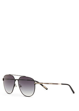CR 80031 C2 Pilot Siyah Altın Metal Erkek Güneş Gözlüğü