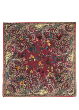 Çok Renkli Kadın Yün Şal