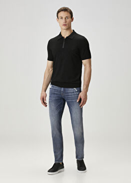 Lacivert Jean Pantolon