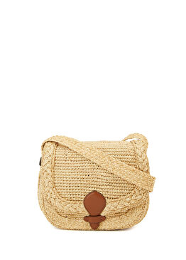 Colbie Naturel Kadın Rafya Çanta