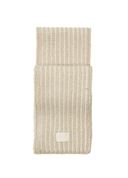 Bej Kadın Yün Atkı