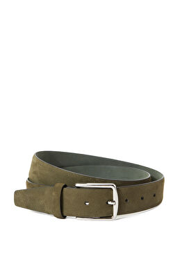 Haki Erkek Deri Kemer