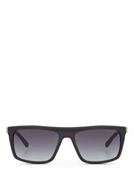 CR 80041 C3 Dikdörtgen Mat Gri Asetat Erkek Güneş Gözlüğü