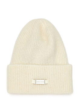 Krem Kadın Yün Bere