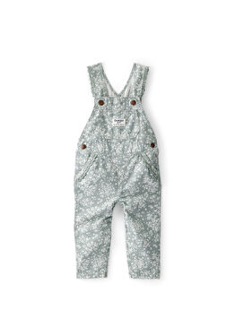 Yeşil Kız Bebek Salopet