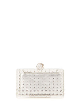 Beyaz Troklu Kadın El Portföyü