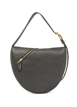 Big Twist Hardal Kadın Deri Çanta