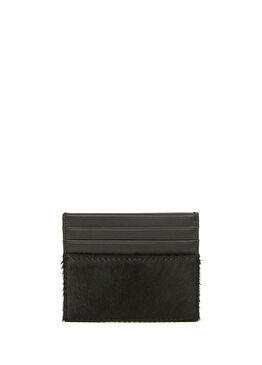 Siyah Kadın Deri Kartlık